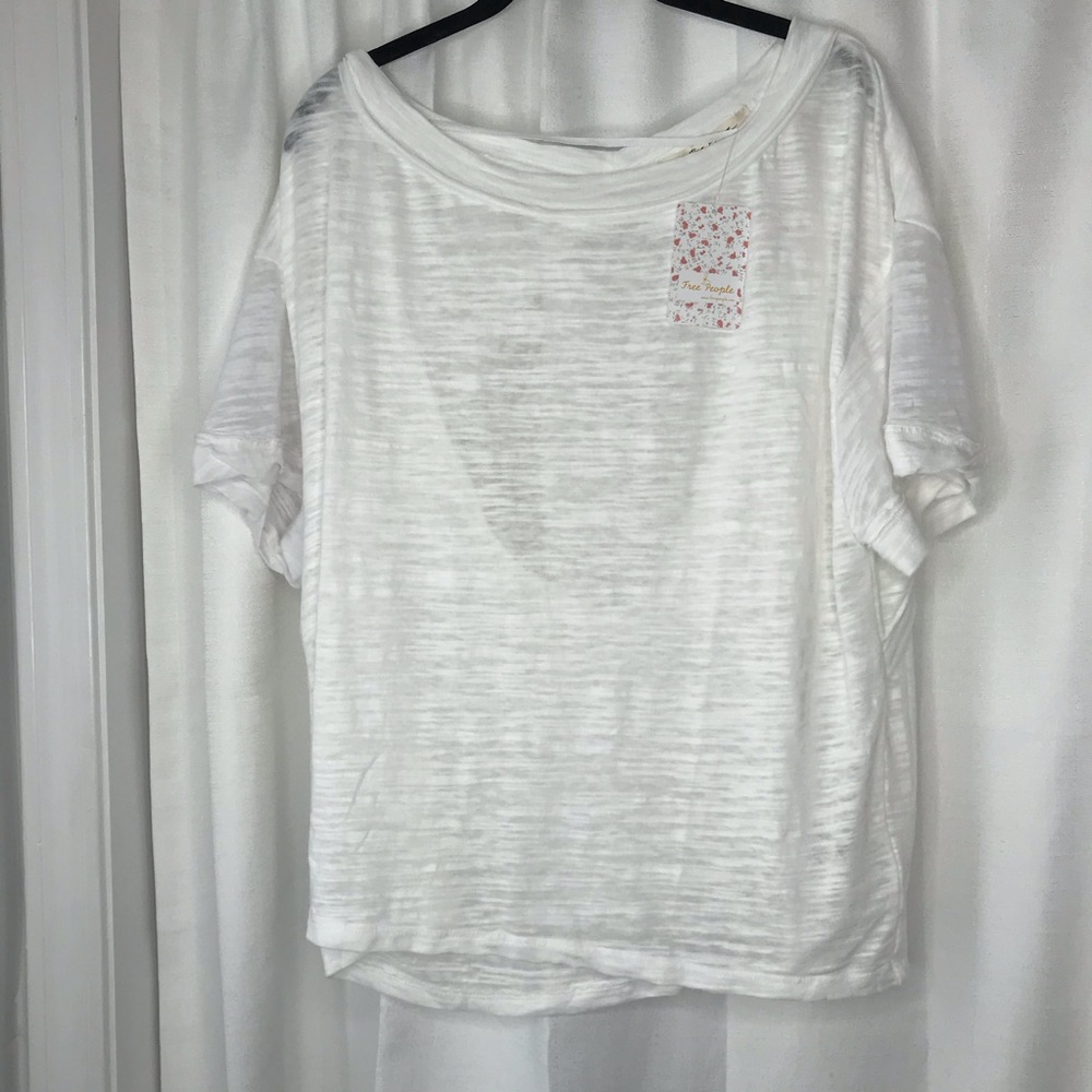 NWT Free People We The Free Optic White Shirt